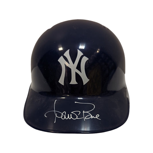 Aaron Boone Autographed New York Yankees Mini Helmet Steiner CX