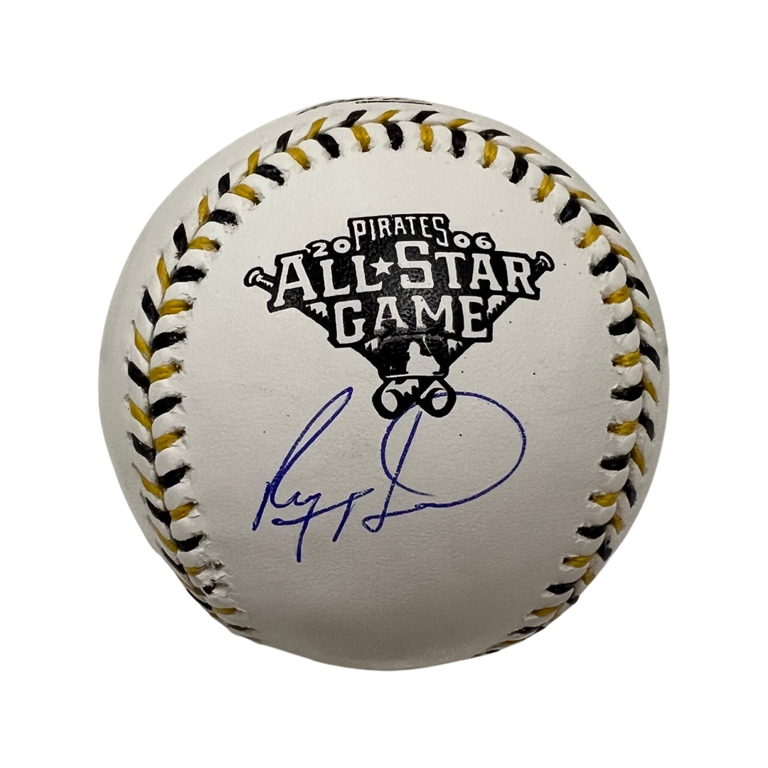 Ryan Howard Autographed Philadelphia Phillies 2006 All Star Game Logo Baseball Steiner CX