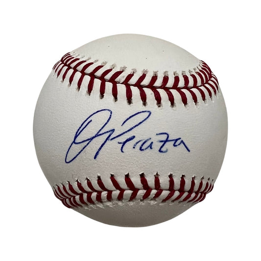 Oswald Peraza Autographed New York Yankees OMLB JSA