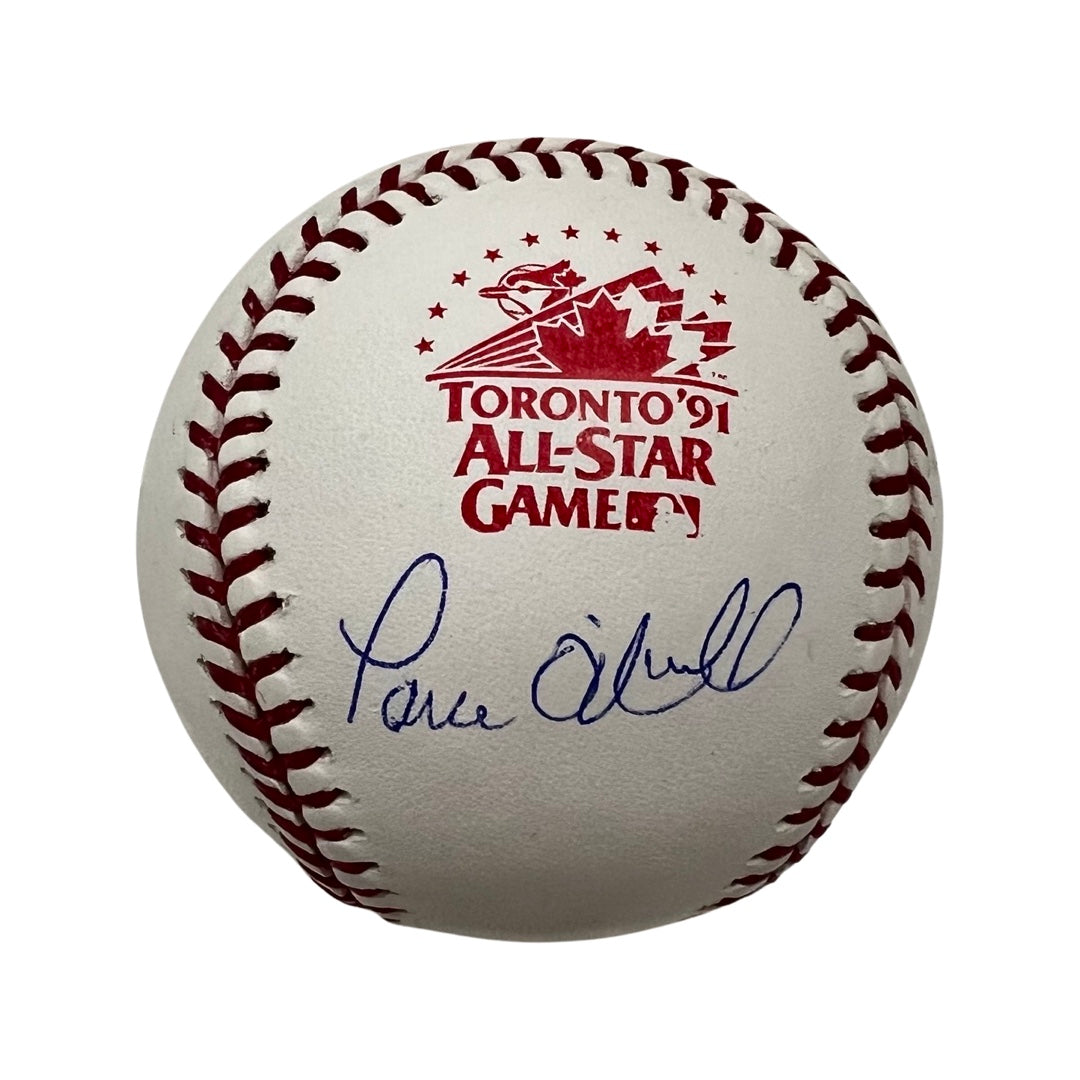 Paul O’Neill Autographed 1991 All Star Game Logo Baseball JSA
