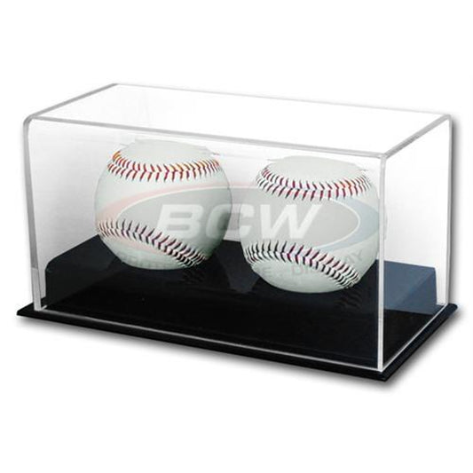 BCW Acrylic Double Baseball Display Case