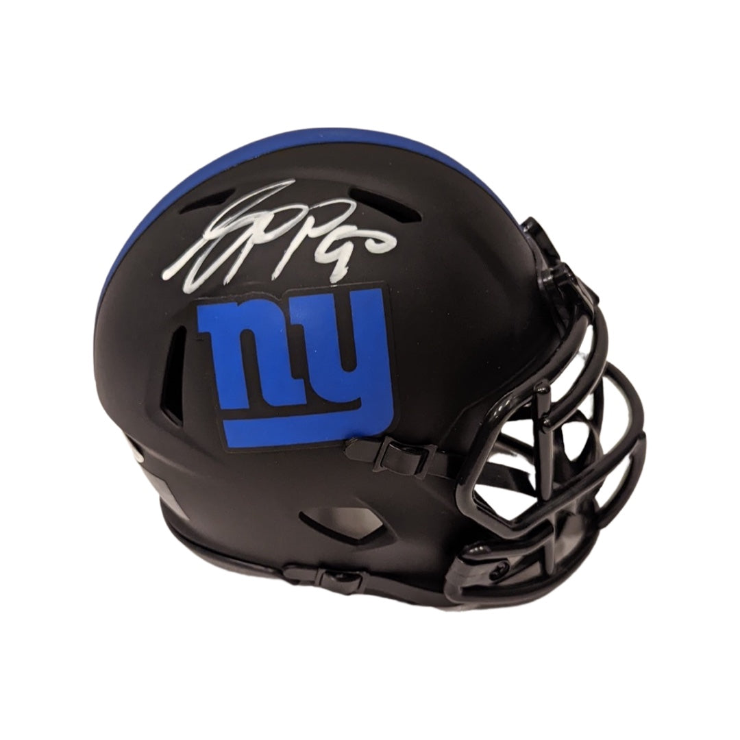 Jason Pierre Paul Autographed New York Giants Eclipse Mini Helmet JSA