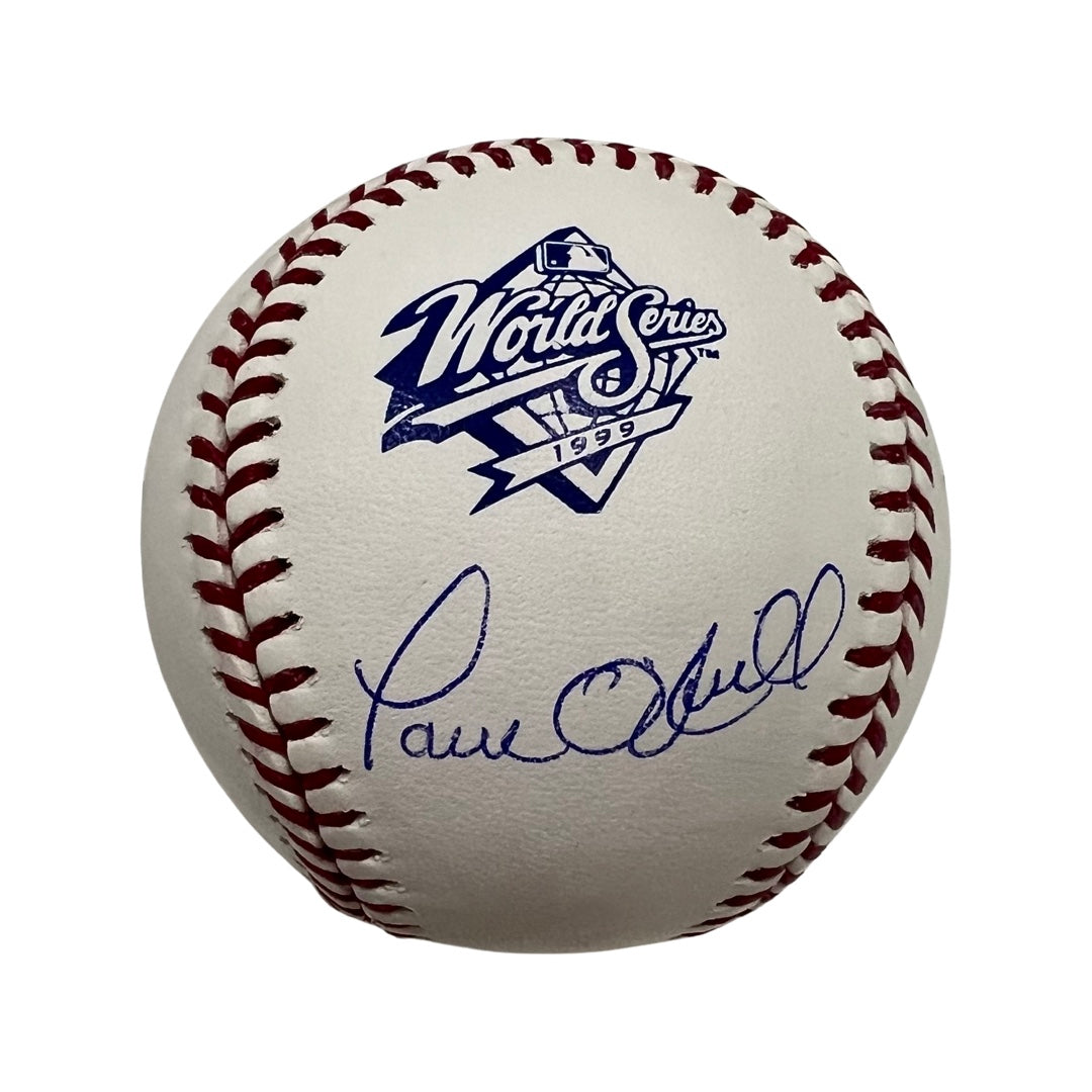Paul O’Neill Autographed New York Yankees 1999 World Series Logo Baseball JSA