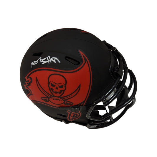 Antonio Brown Autographed Tampa Bay Buccaneers Eclipse Mini Helmet JSA