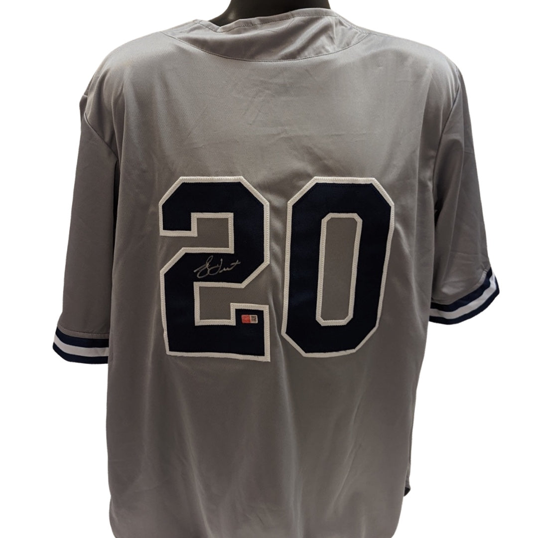 Bucky Dent Autographed New York Yankees Grey Jersey Steiner CX