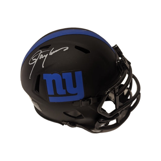 Lawrence Taylor Autographed New York Giants Eclipse Mini Helmet JSA