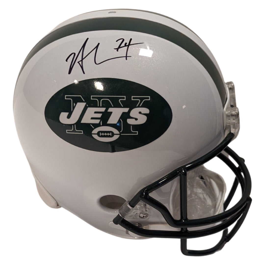 Nick Mangold Autographed New York Jets Proline Replica Helmet PSA