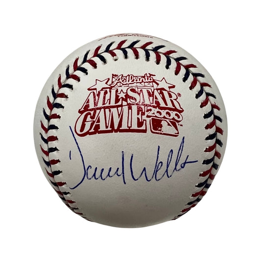 David Wells Autographed 2000 All Star Game Logo Baseball JSA