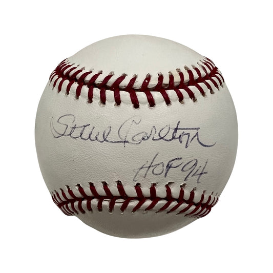 Steve Carlton Autographed OMLB “HOF 94” Inscription MLB COA