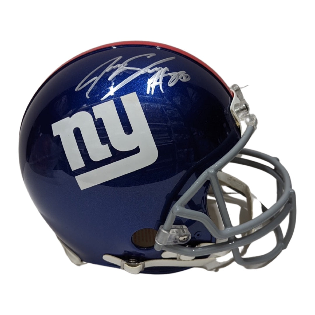 Jeremy Shockey Autographed New York Giants Proline Authentic Helmet JSA