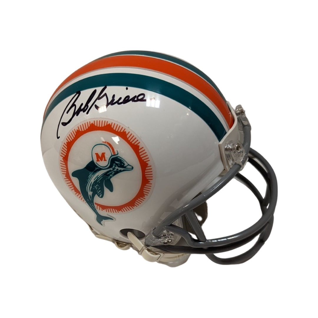 Bob Griese Autographed Miami Dolphins Mini Helmet Beckett