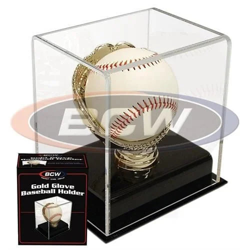 BCW Gold Glove Baseball Holder Display Case