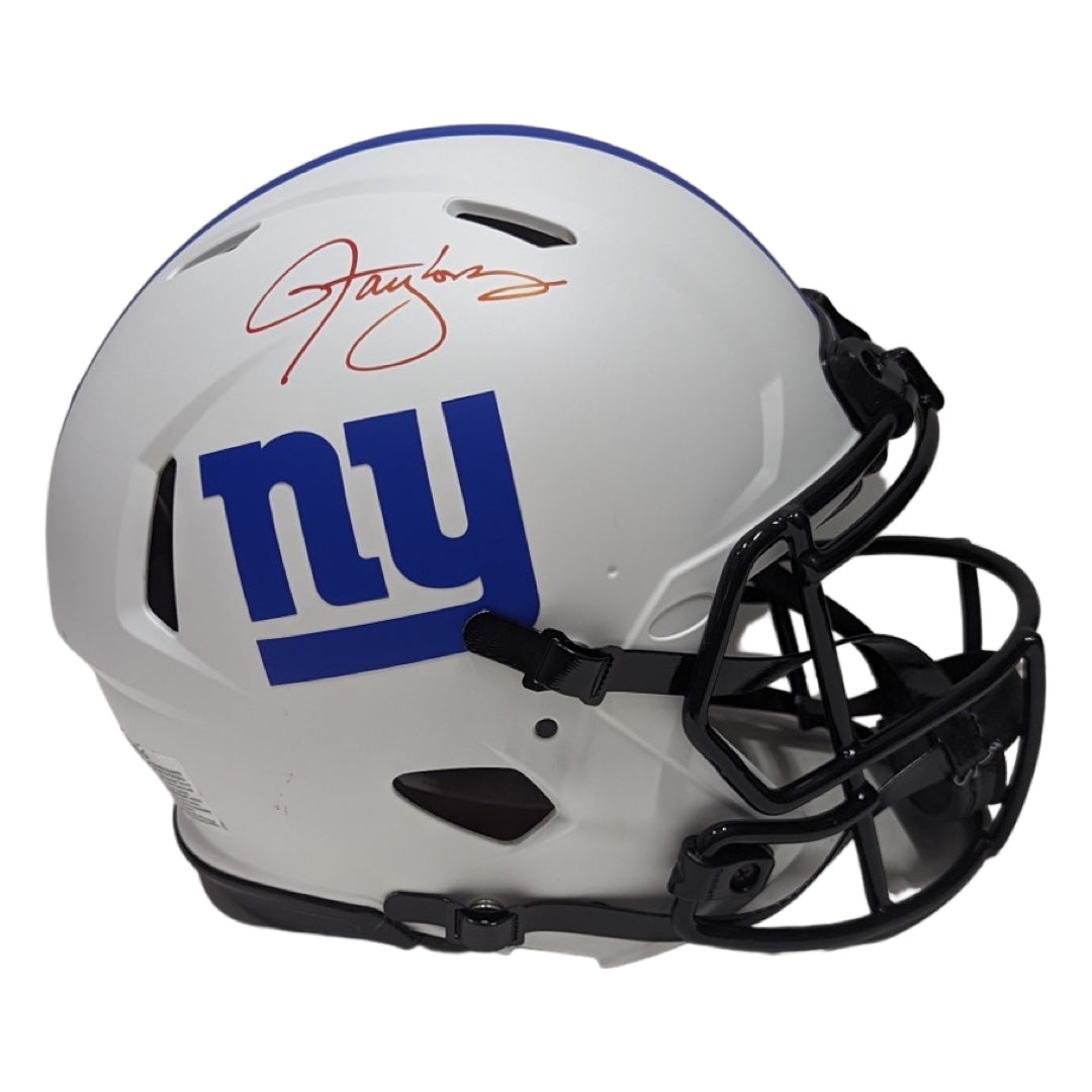 Lawrence Taylor Autographed New York Giants Lunar Eclipse Authentic Helmet JSA