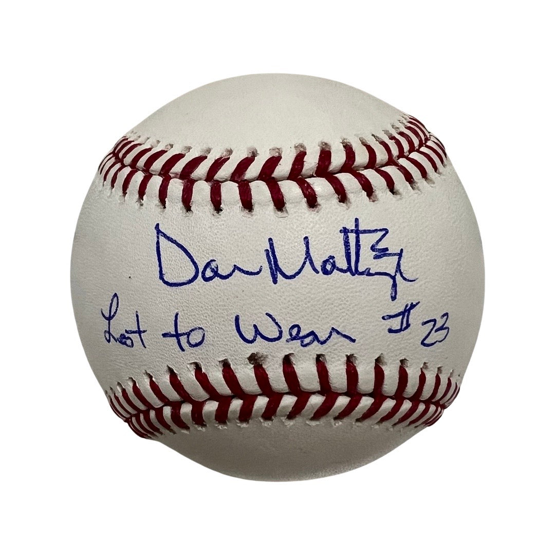 Don Mattingly Autographed New York Yankees OMLB “Last to Wear #23” Inscription JSA