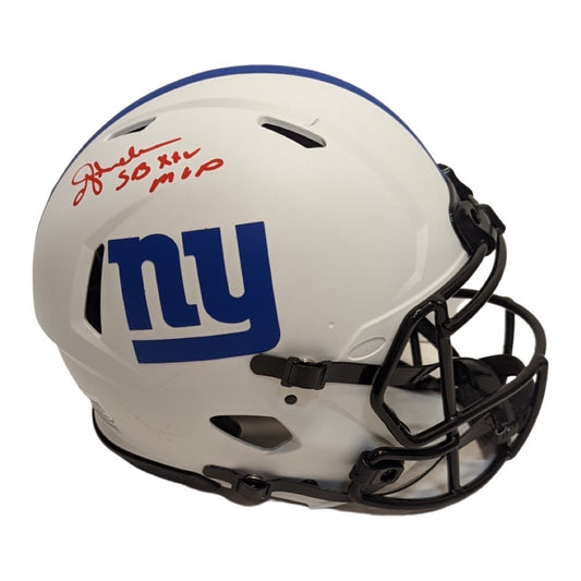 OJ Anderson Autographed New York Giants Lunar Eclipse Authentic Helmet “SB XXV MVP” Inscription Steiner CX