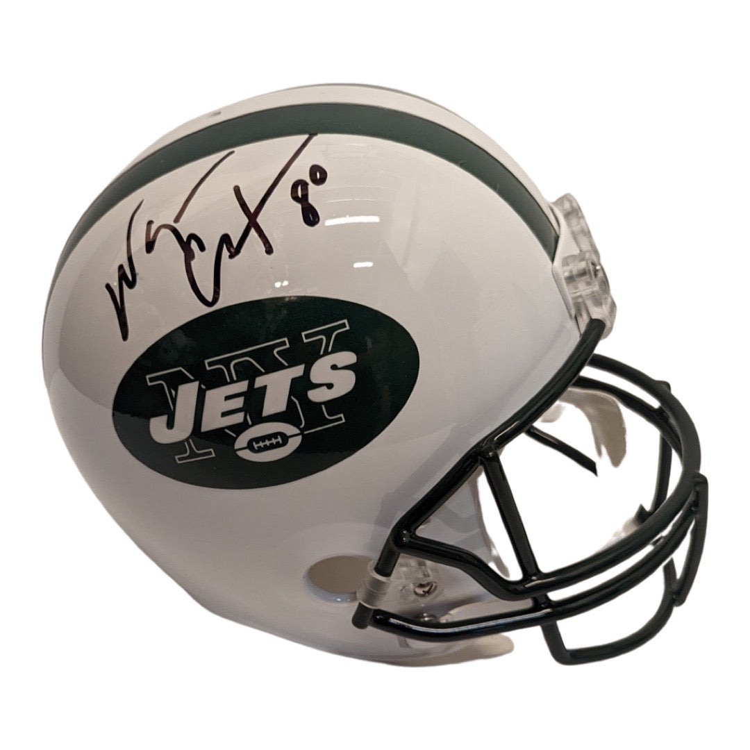 Wayne Chrebet Autographed New York Jets Proline Replica Helmet JSA