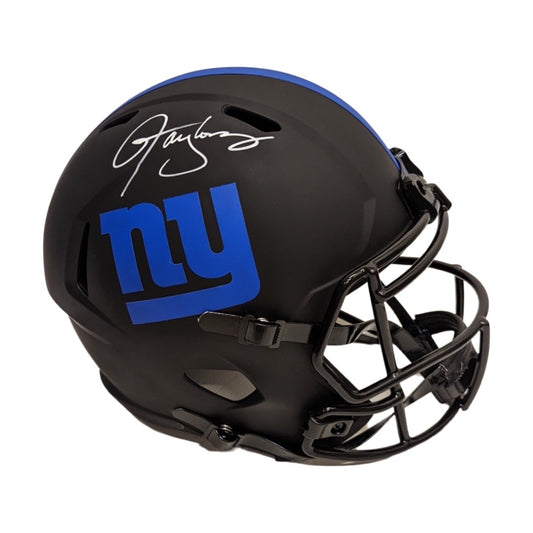 Lawrence Taylor Autographed New York Giants Eclipse Replica Helmet JSA