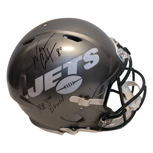 Wayne Chrebet Autographed New York Jets Flash Authentic Helmet “Mr 3rd Down” Inscription Steiner CX