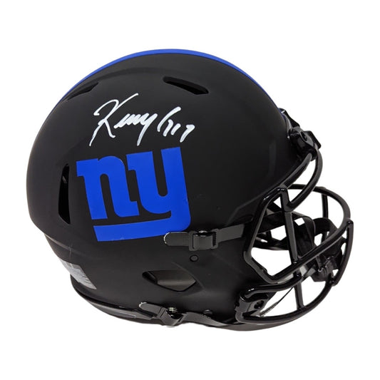 Kenny Golladay Autographed New York Giants Eclipse Authentic Helmet JSA