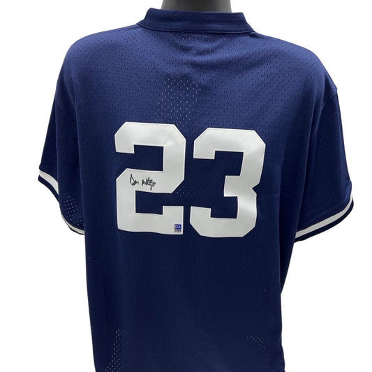 Don Mattingly Autographed New York Yankees Mitchell & Ness Batting Practice Jersey D&A