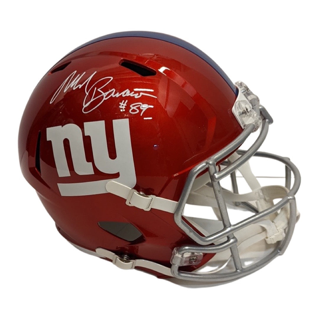 Mark Bavaro Autographed New York Giants Flash Replica Helmet JSA