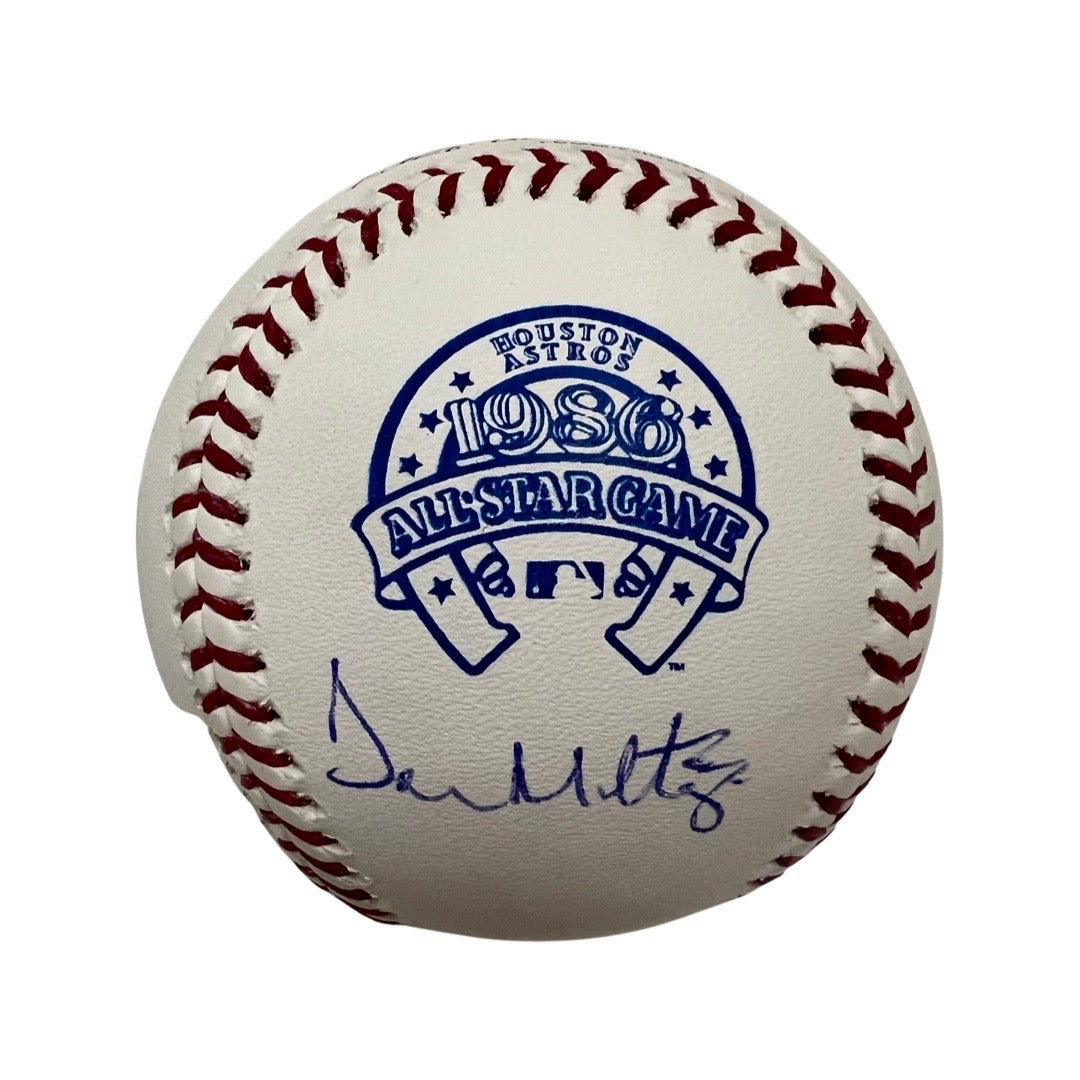Don Mattingly Autographed New York Yankees 1986 All Star Game Logo Baseball JSA